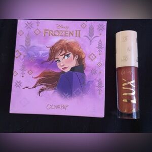 ColourPop Disney Frozen II Anna Eyeshadow Palette & Lip Gloss Set